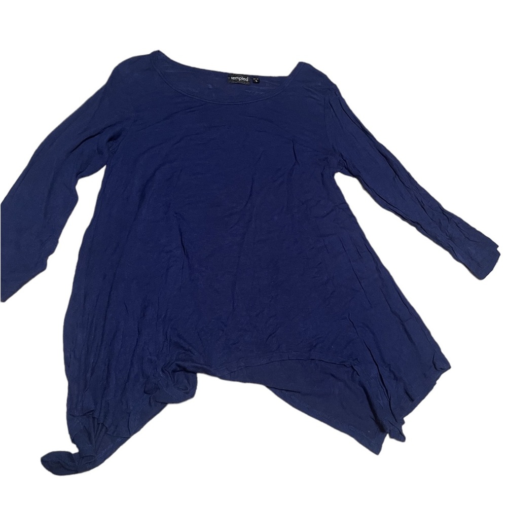Navy blue top womens size M